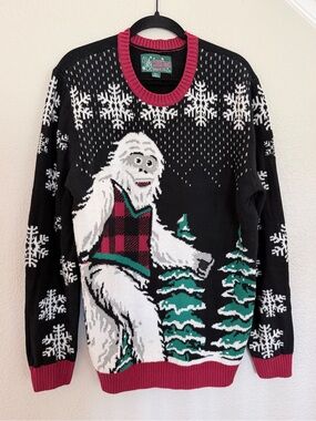 Ugly Christmas Sweater Brand - Yeti Abominable Snowman - Men's XL